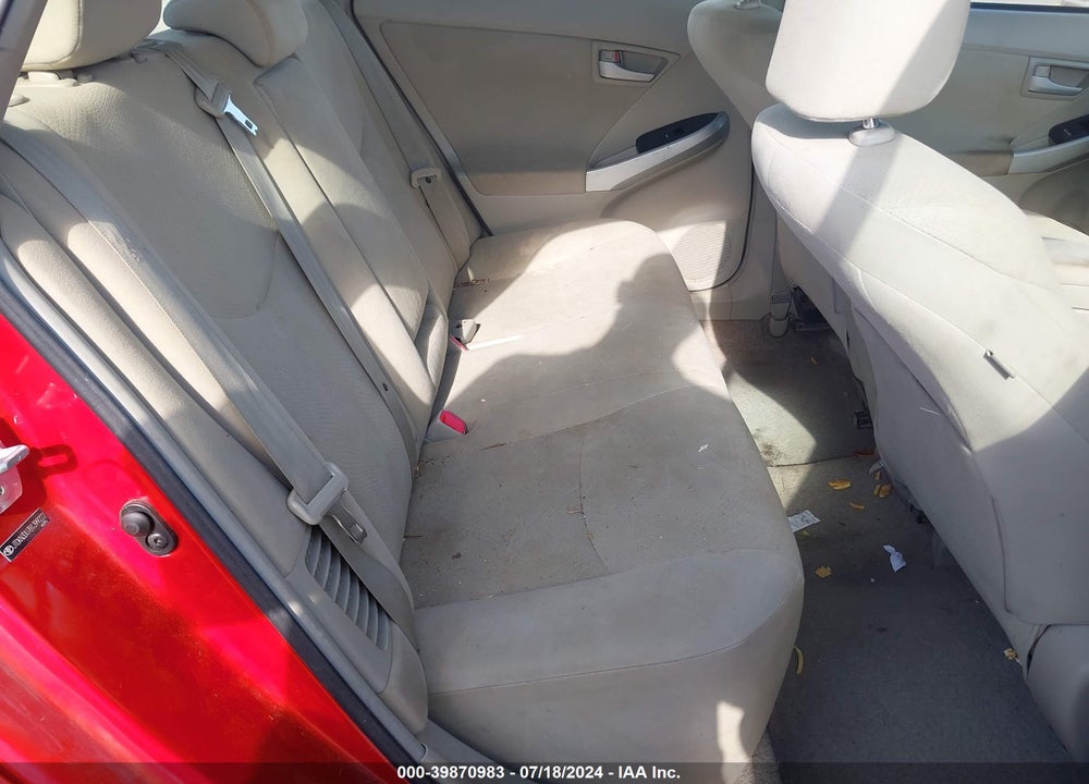 2011 TOYOTA PRIUS TWO VIN: JTDKN3DU7B1399222