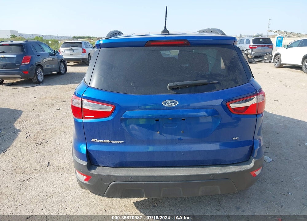2021 FORD ECOSPORT SE VIN: MAJ3S2GE3MC448392