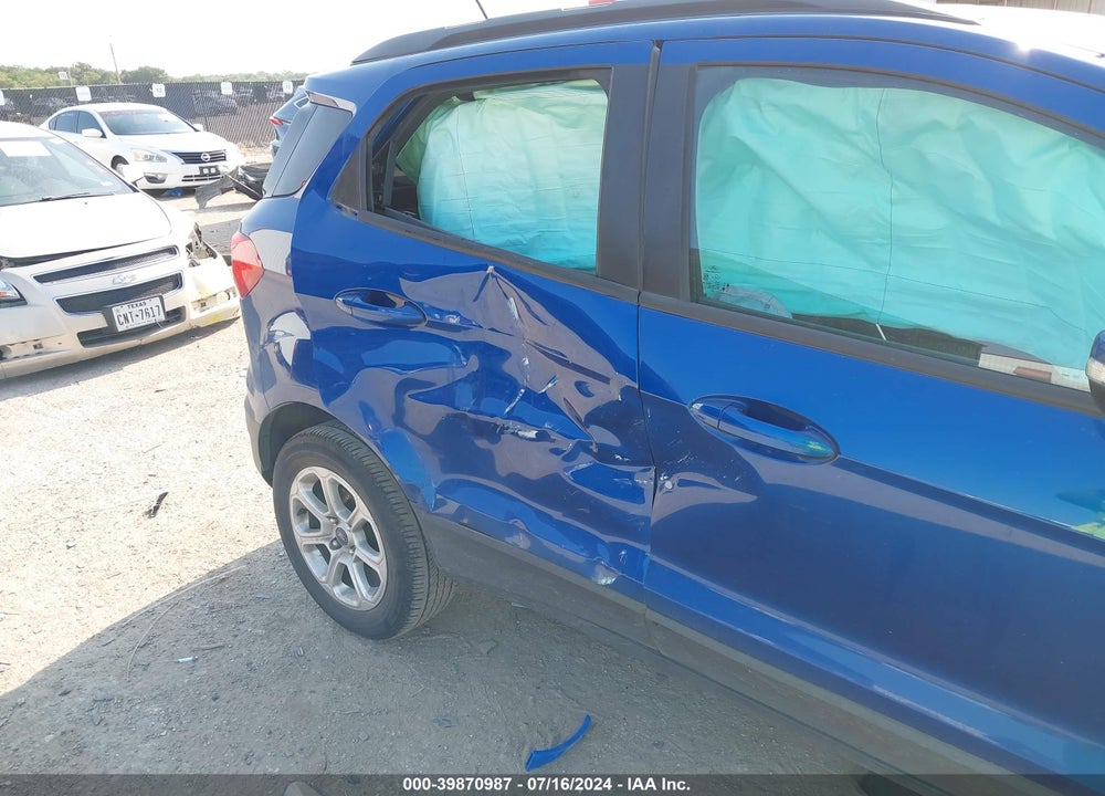 2021 FORD ECOSPORT SE VIN: MAJ3S2GE3MC448392