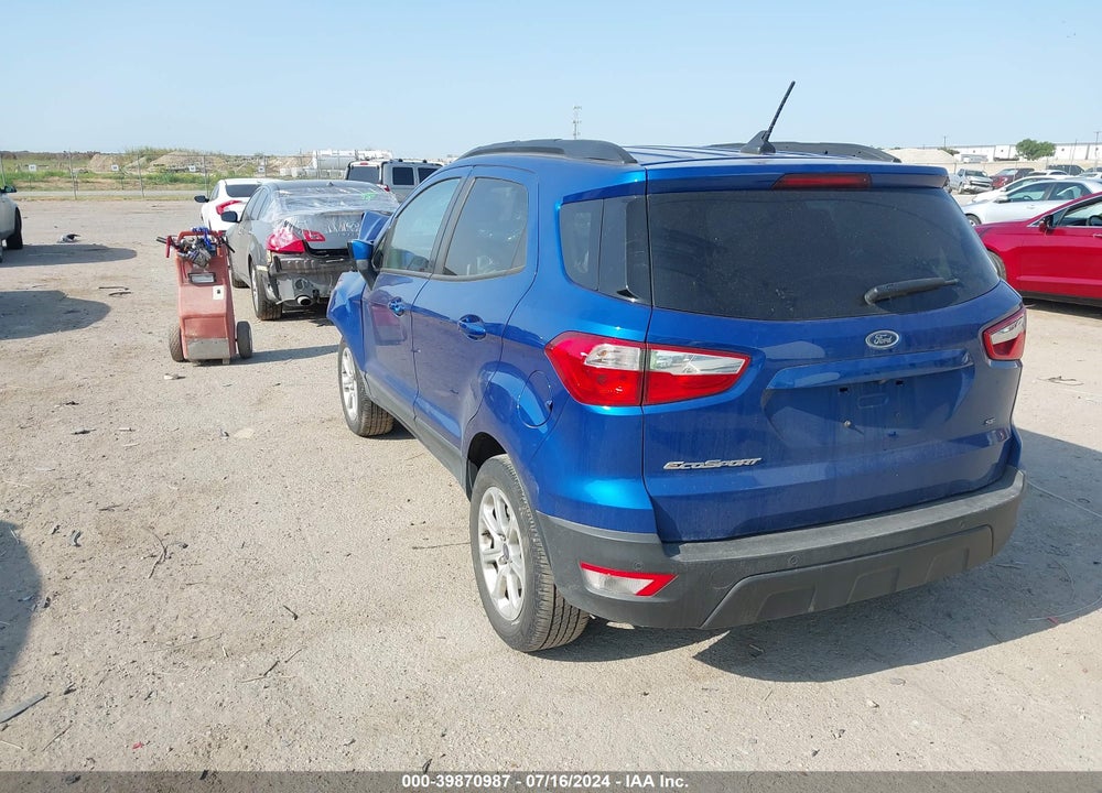 2021 FORD ECOSPORT SE VIN: MAJ3S2GE3MC448392
