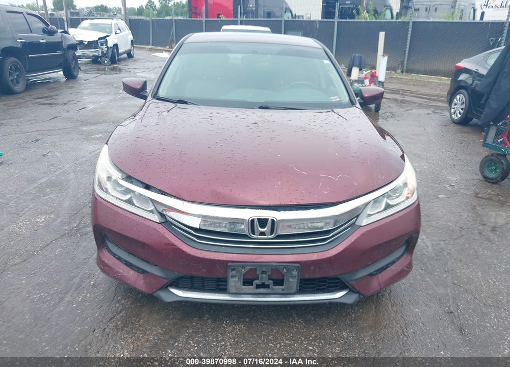2016 HONDA ACCORD LX VIN: 1HGCR2F34GA022704