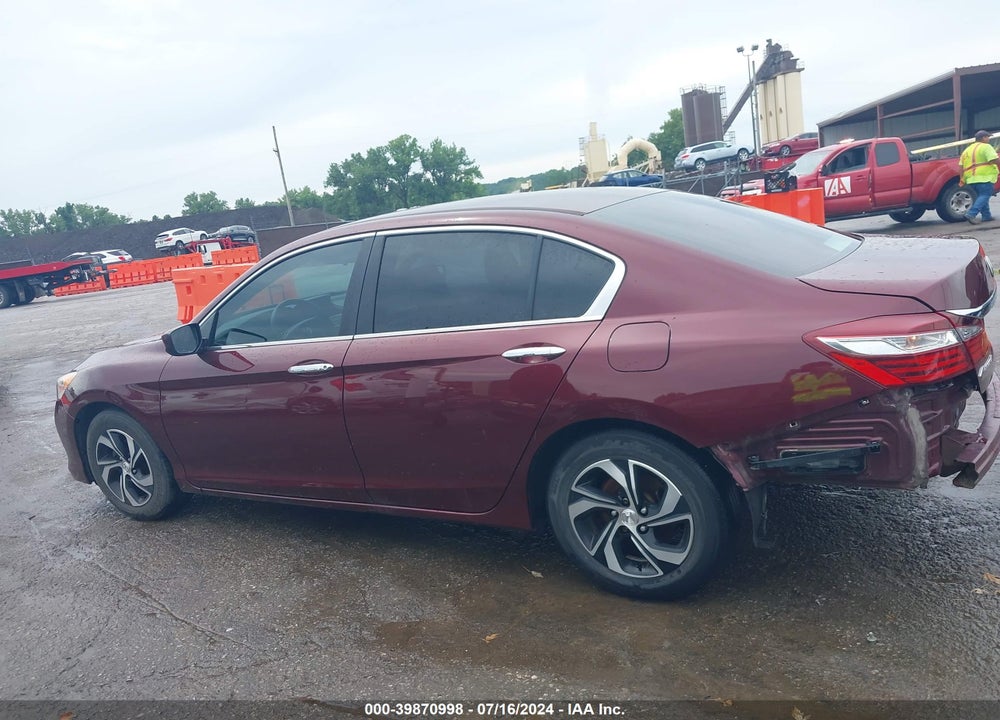 2016 HONDA ACCORD LX VIN: 1HGCR2F34GA022704