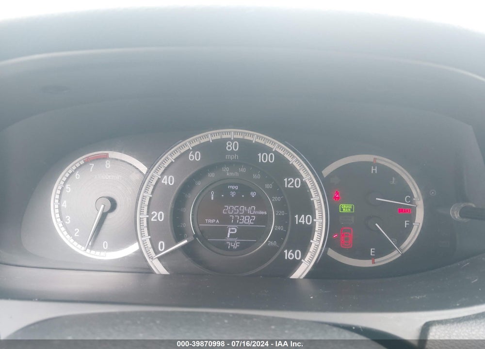 2016 HONDA ACCORD LX VIN: 1HGCR2F34GA022704