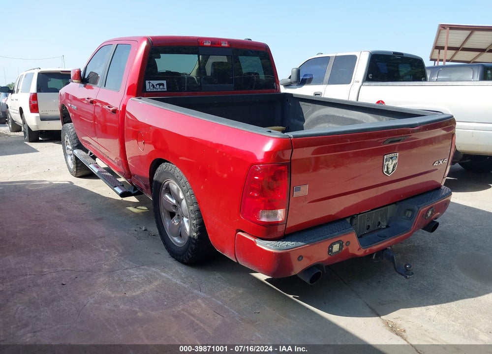 2009 DODGE RAM 1500 SLT/SPORT/TRX VIN: 1D3HV18T99S809398