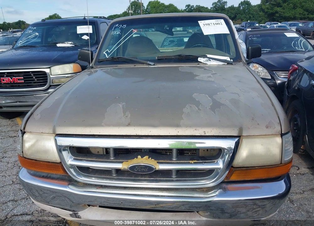 2000 FORD RANGER XL/XLT VIN: 1FTYR10C2YPB82702