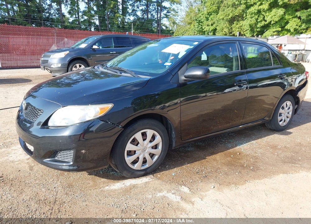 2009 TOYOTA COROLLA LE VIN: 1NXBU40E69Z129457