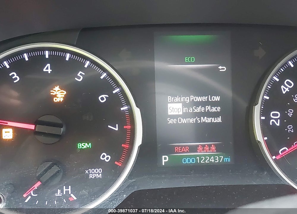 2019 TOYOTA RAV4 LE VIN: 2T3K1RFV3KC006923