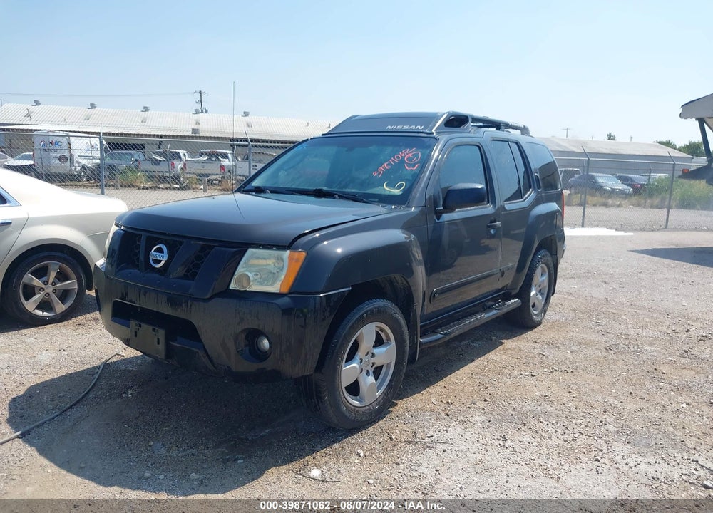2005 NISSAN XTERRA SE VIN: 5N1AN08U15C644668