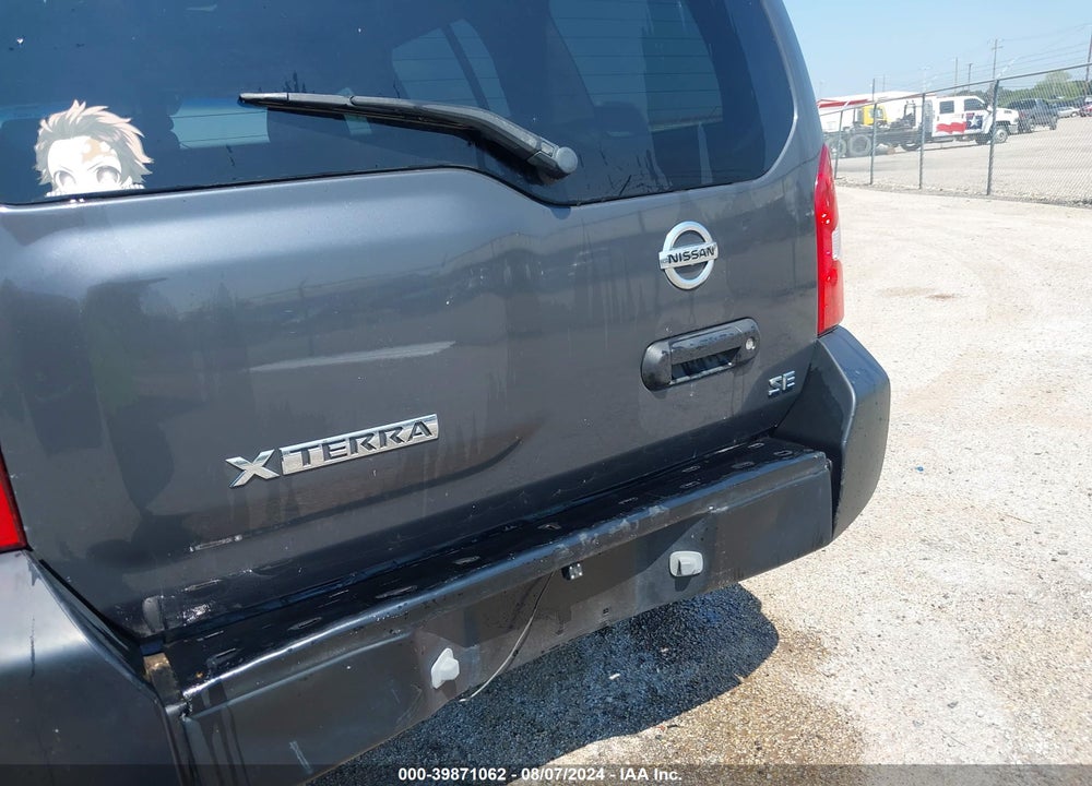 2005 NISSAN XTERRA SE VIN: 5N1AN08U15C644668