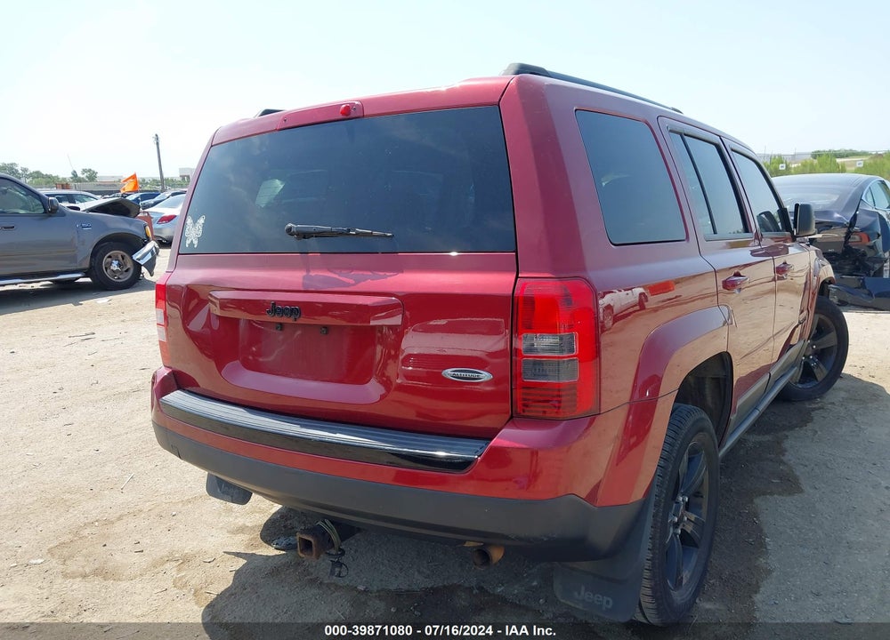 2014 JEEP PATRIOT ALTITUDE VIN: 1C4NJPBA5ED691110