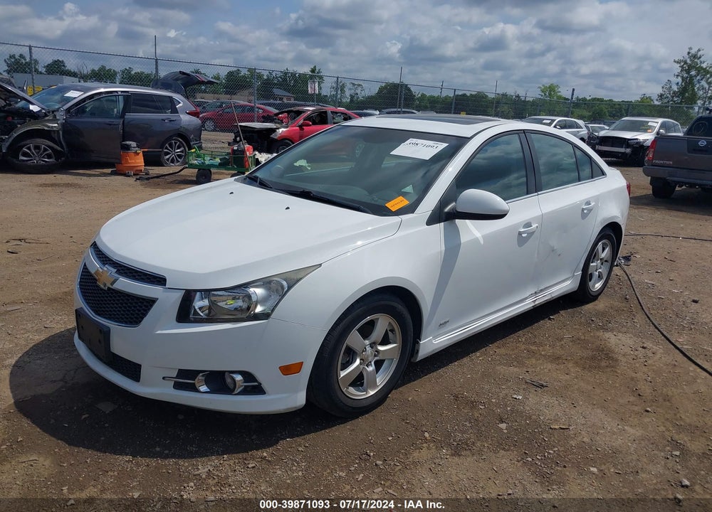 2012 CHEVROLET CRUZE 1LT VIN: 1G1PF5SC2C7233271