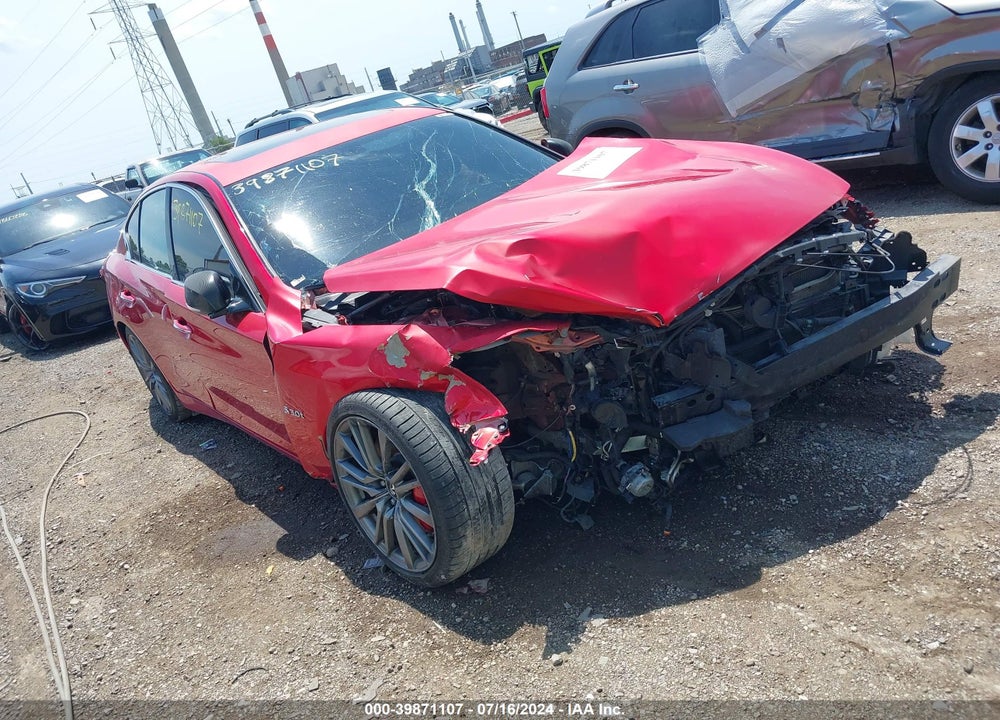 2018 INFINITI Q50 3.0T RED SPORT 400 VIN: JN1FV7AP3JM461416