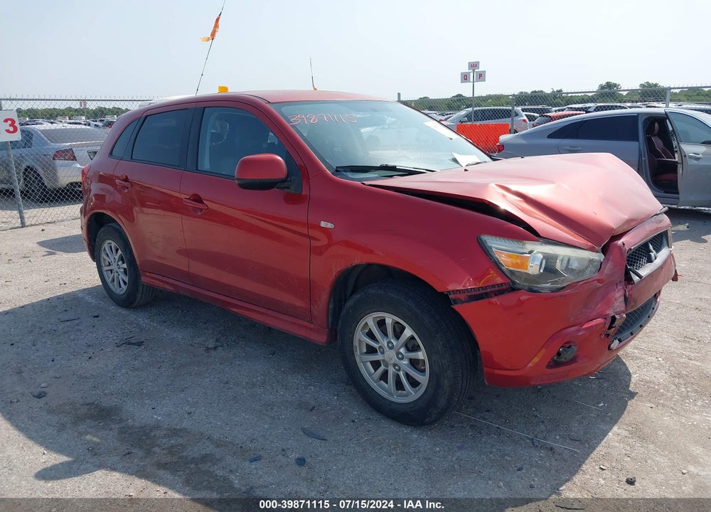 2012 MITSUBISHI OUTLANDER SPORT ES VIN: JA4AP3AU4CZ001004