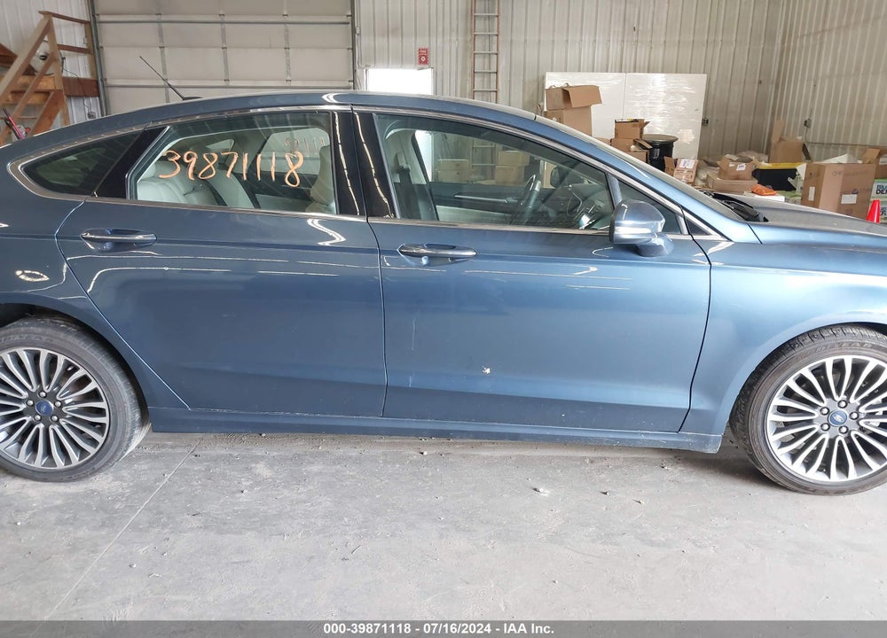 2018 FORD FUSION TITANIUM VIN: 3FA6P0D95JR246841