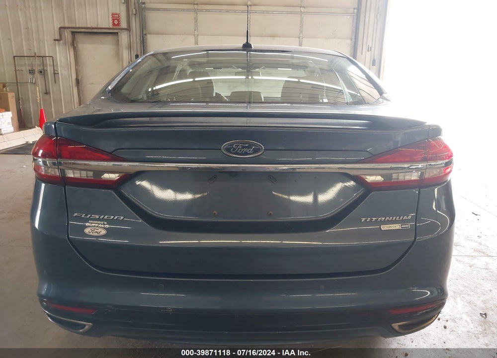 2018 FORD FUSION TITANIUM VIN: 3FA6P0D95JR246841