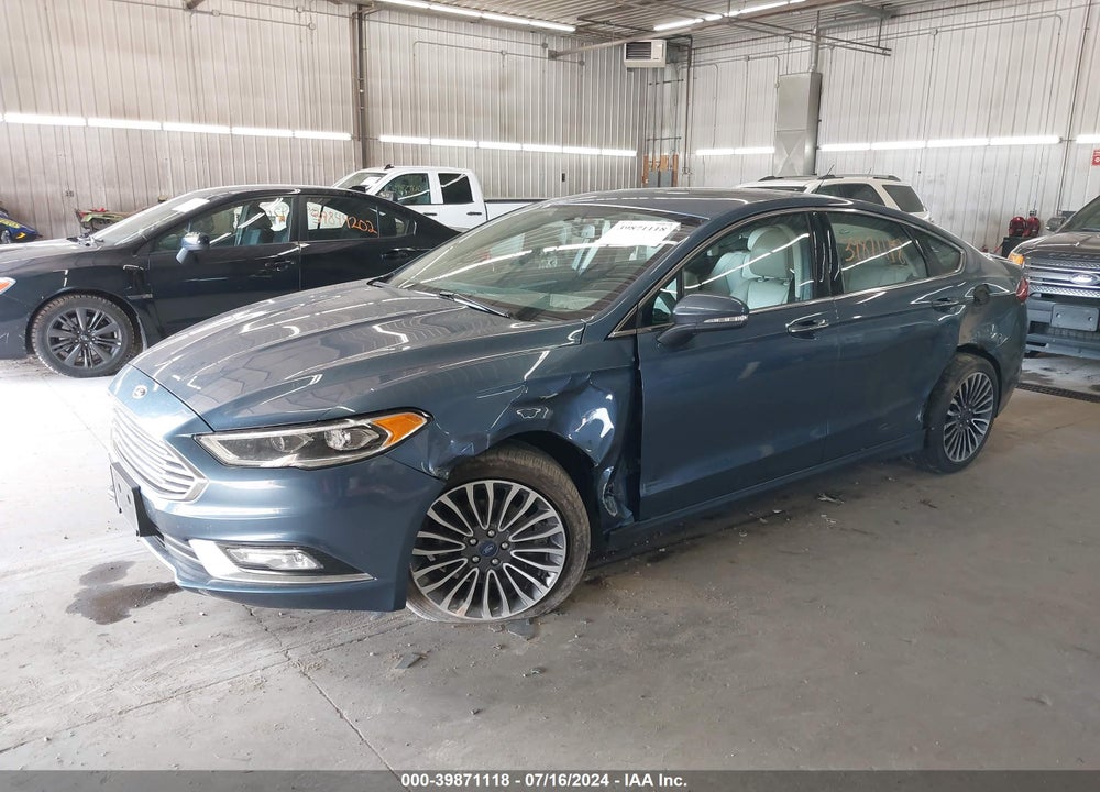 2018 FORD FUSION TITANIUM VIN: 3FA6P0D95JR246841