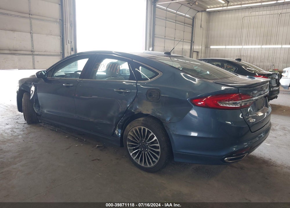 2018 FORD FUSION TITANIUM VIN: 3FA6P0D95JR246841