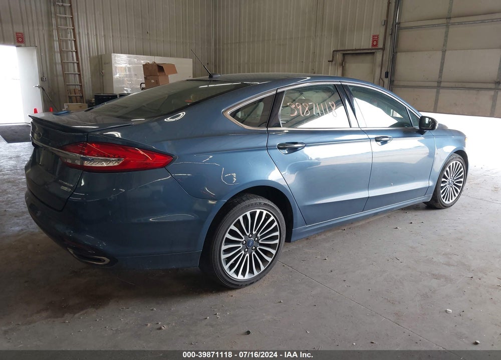 2018 FORD FUSION TITANIUM VIN: 3FA6P0D95JR246841