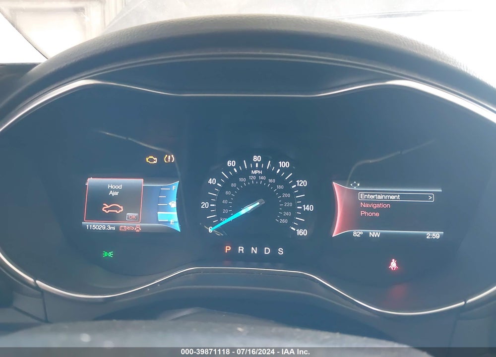 2018 FORD FUSION TITANIUM VIN: 3FA6P0D95JR246841