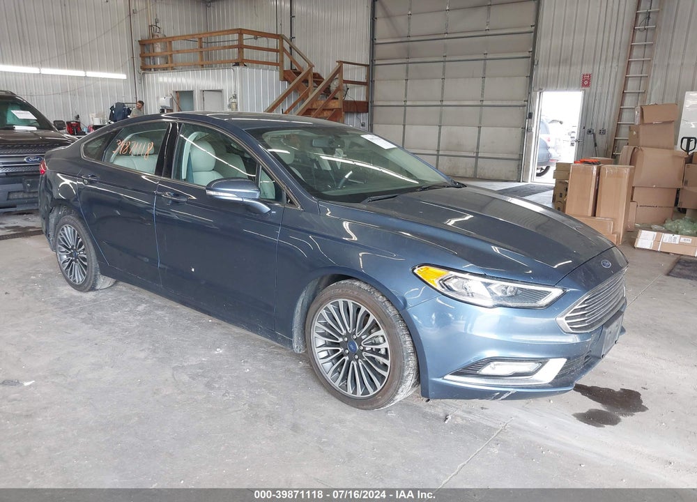 2018 FORD FUSION TITANIUM VIN: 3FA6P0D95JR246841