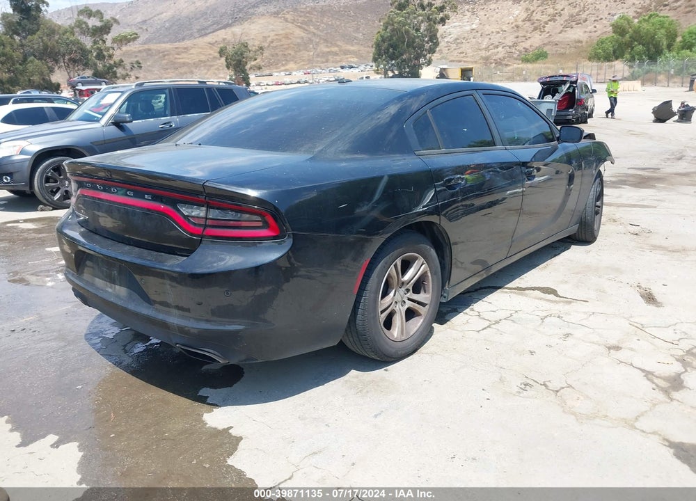 2020 DODGE CHARGER SXT RWD VIN: 2C3CDXBG4LH186490