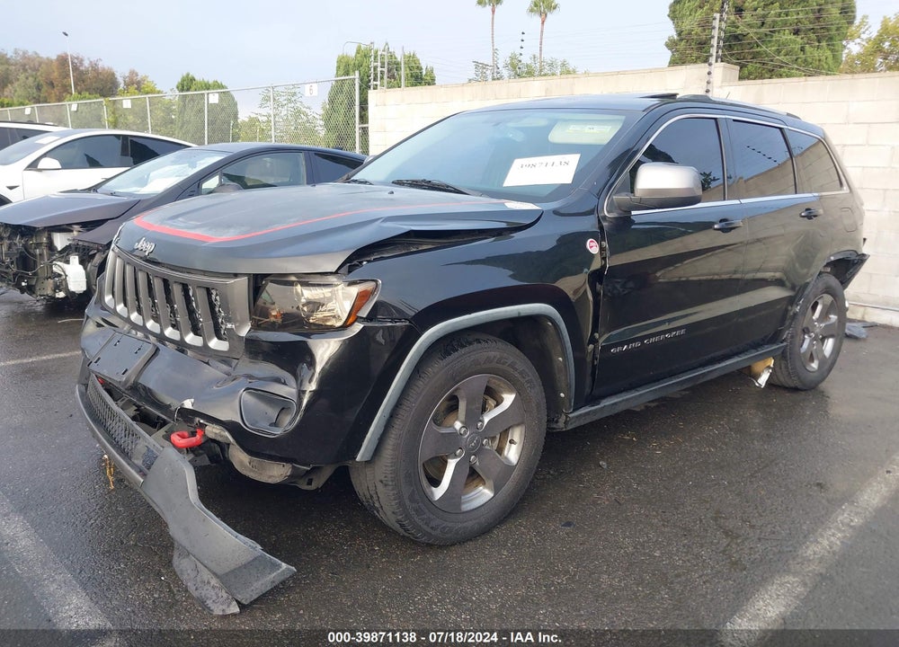 2013 JEEP GRAND CHEROKEE LAREDO TRAILHAWK VIN: 1C4RJFAT8DC615612