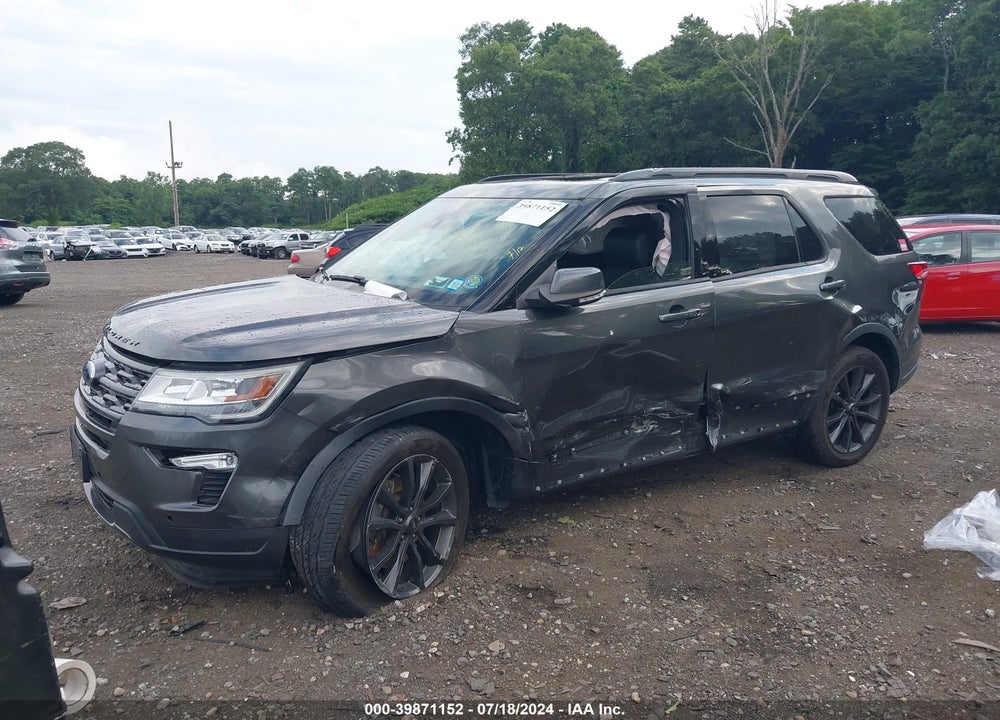 2018 FORD EXPLORER XLT VIN: 1FM5K8D88JGC56728