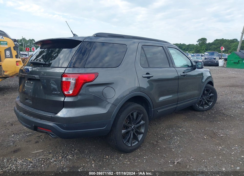 2018 FORD EXPLORER XLT VIN: 1FM5K8D88JGC56728