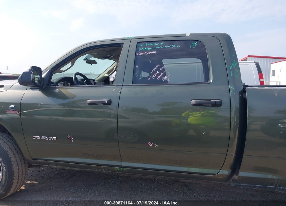 2020 RAM 2500 TRADESMAN 4X4 6'4 BOX VIN: 3C6UR5CL8LG287699