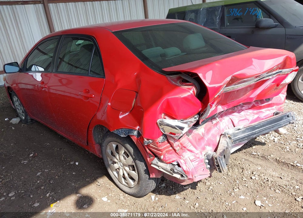 2011 TOYOTA COROLLA LE VIN: JTDBU4EE1B9133843