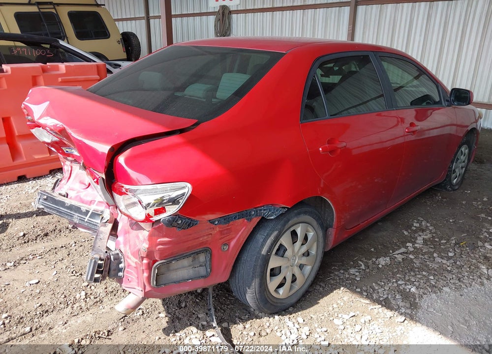 2011 TOYOTA COROLLA LE VIN: JTDBU4EE1B9133843