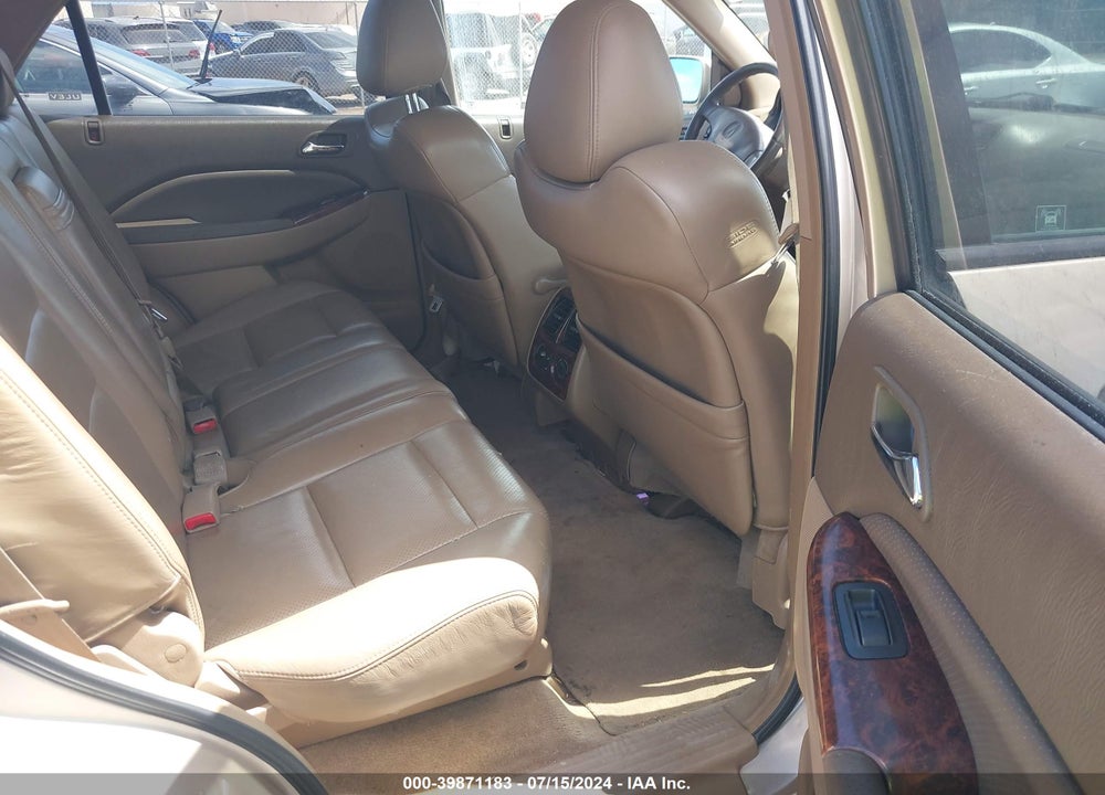 2001 ACURA MDX VIN: 2HNYD18811H539208