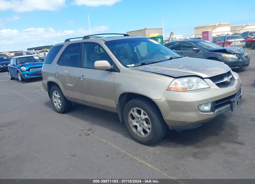 2001 ACURA MDX VIN: 2HNYD18811H539208