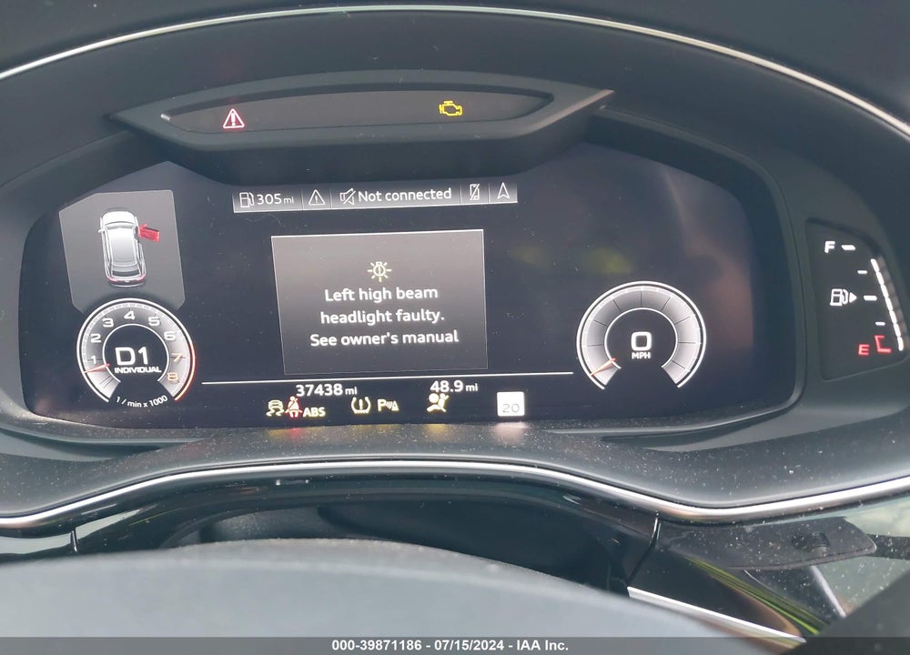 2019 AUDI Q8 55 PREMIUM VIN: WA1CVAF13KD019734