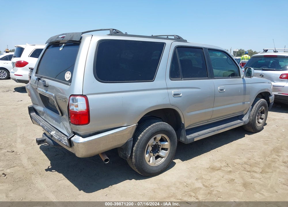 2002 TOYOTA 4RUNNER SR5 V6 VIN: JT3GN86R320241580
