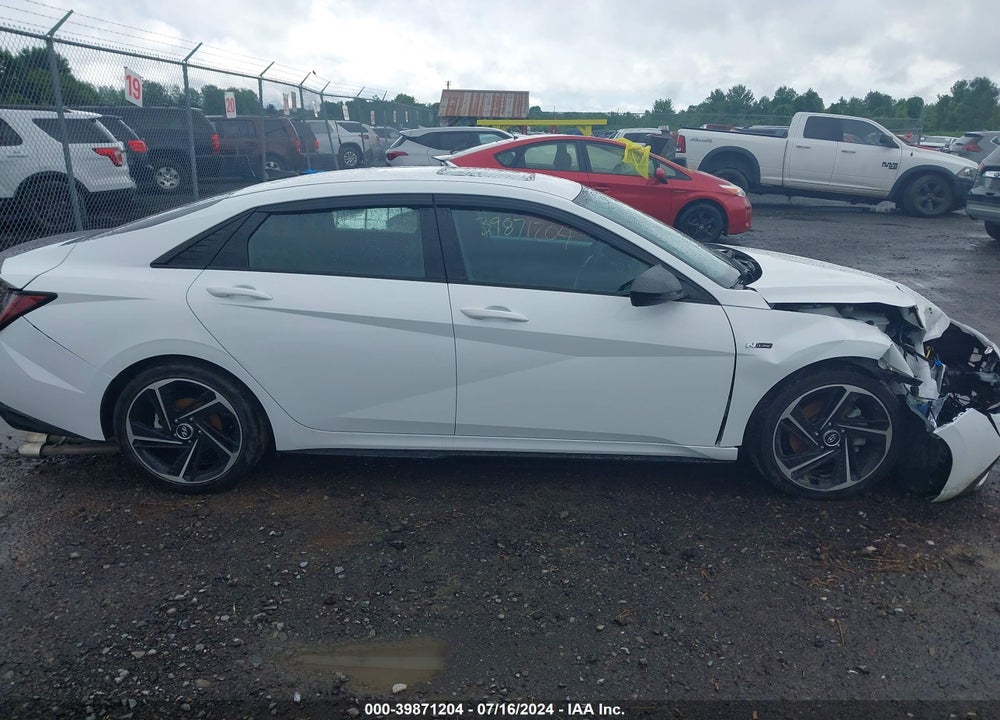 2021 HYUNDAI ELANTRA N LINE VIN: KMHLR4AF3MU112105