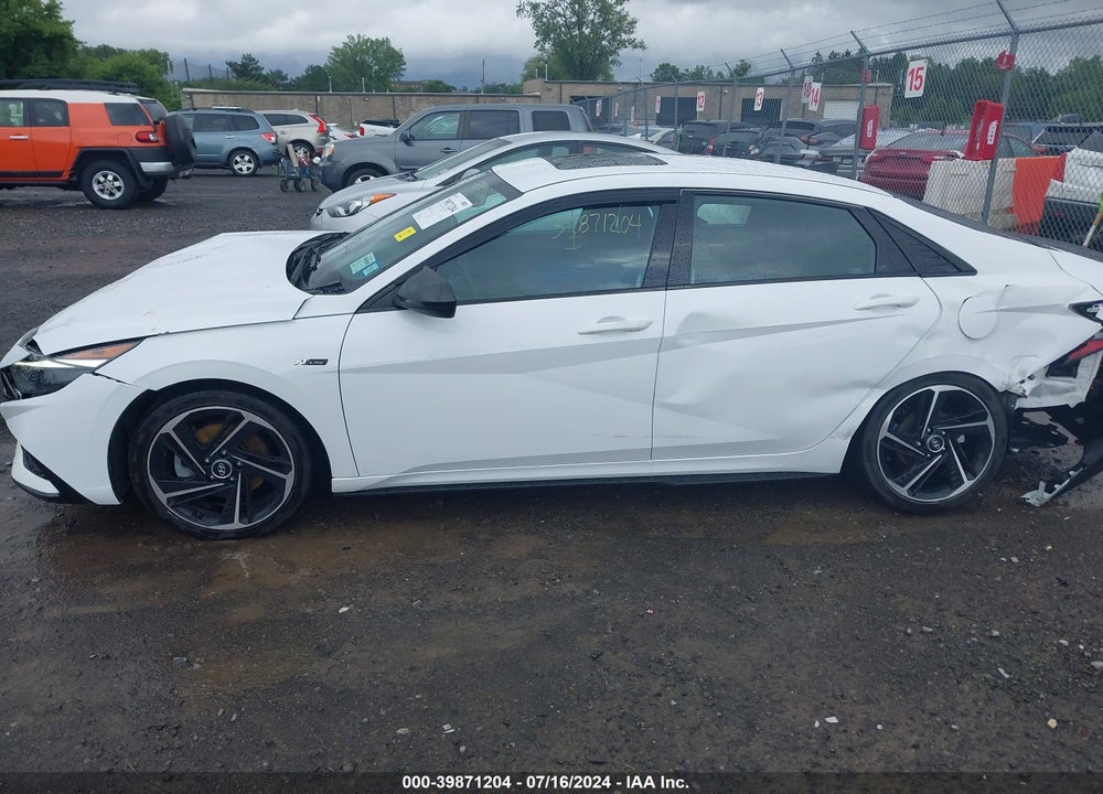 2021 HYUNDAI ELANTRA N LINE VIN: KMHLR4AF3MU112105