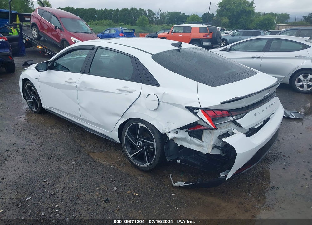 2021 HYUNDAI ELANTRA N LINE VIN: KMHLR4AF3MU112105