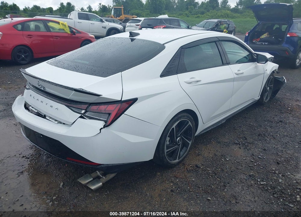 2021 HYUNDAI ELANTRA N LINE VIN: KMHLR4AF3MU112105