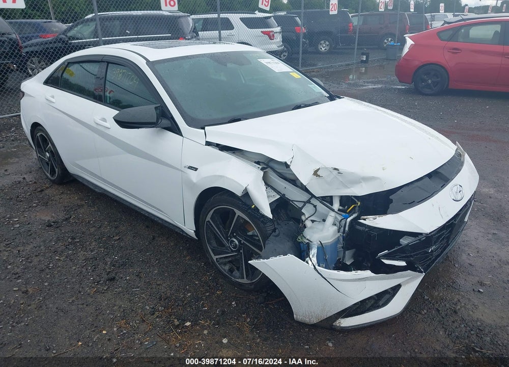 2021 HYUNDAI ELANTRA N LINE VIN: KMHLR4AF3MU112105