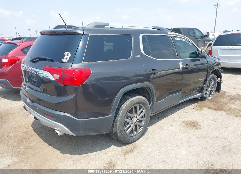 2018 GMC ACADIA SLT-1 VIN: 1GKKNMLS8JZ100587