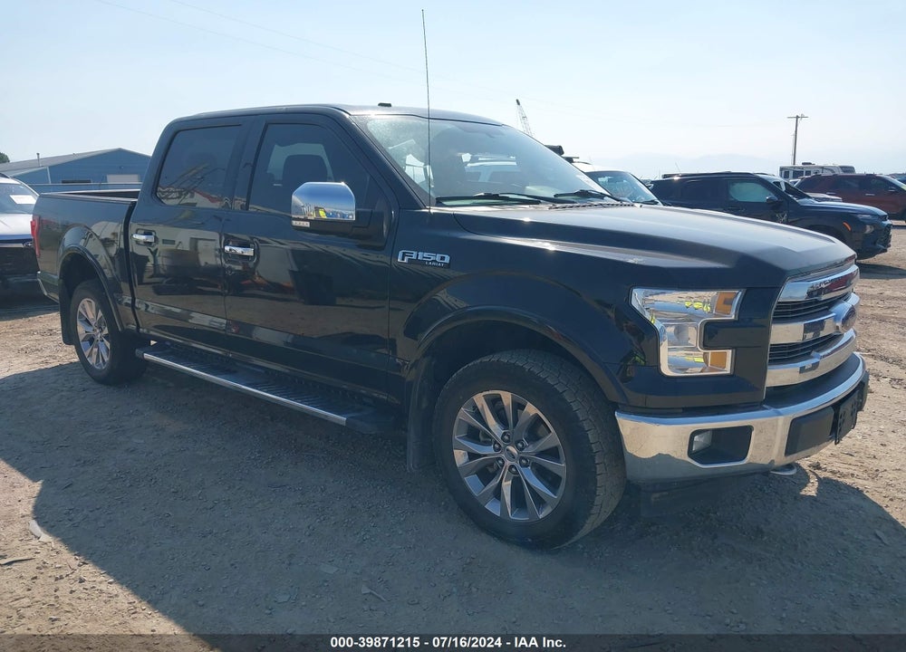 2017 FORD F-150 LARIAT VIN: 1FTEW1EF1HFC22157