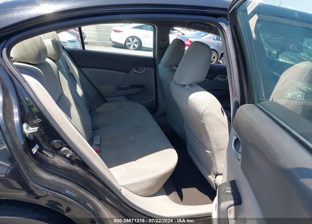 2012 HONDA CIVIC LX VIN: 19XFB2F51CE377161