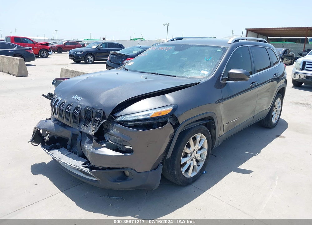2017 JEEP CHEROKEE LIMITED FWD VIN: 1C4PJLDB6HW522651