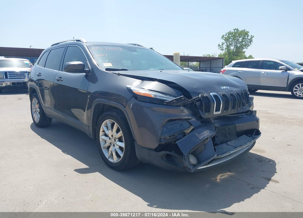 2017 JEEP CHEROKEE LIMITED FWD VIN: 1C4PJLDB6HW522651
