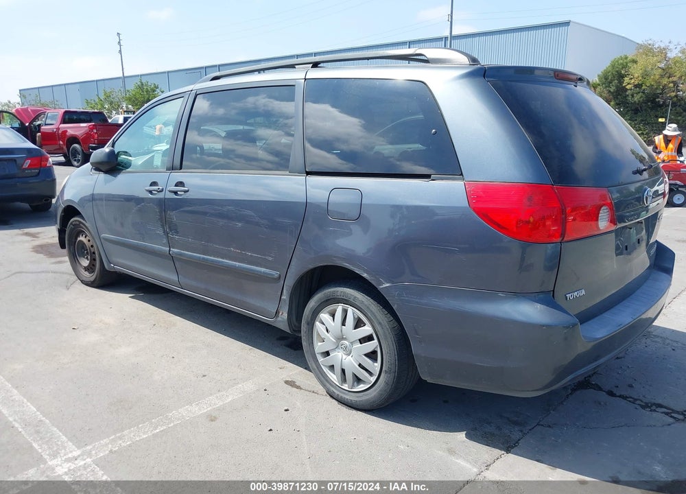 2007 TOYOTA SIENNA LE VIN: 5TDZK23C07S057888