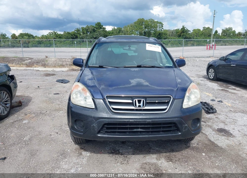 2006 HONDA CR-V EX VIN: SHSRD78816U434266
