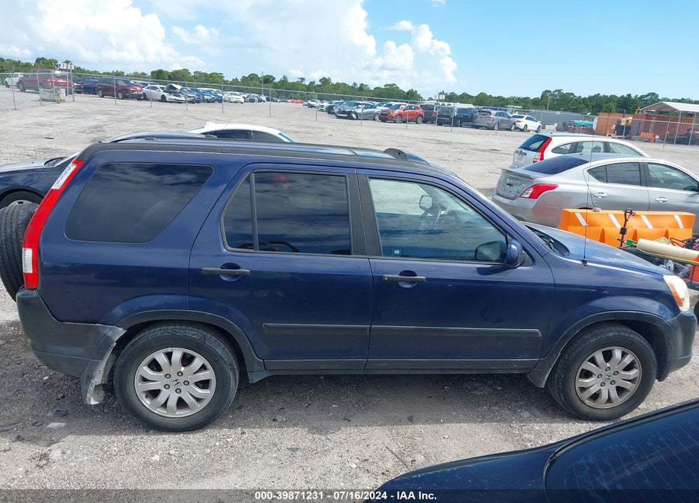 2006 HONDA CR-V EX VIN: SHSRD78816U434266