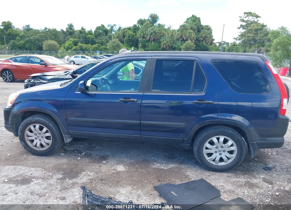 2006 HONDA CR-V EX VIN: SHSRD78816U434266