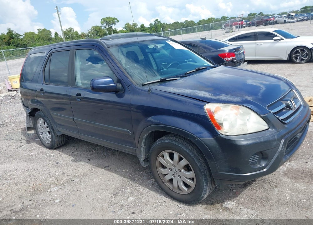 2006 HONDA CR-V EX VIN: SHSRD78816U434266